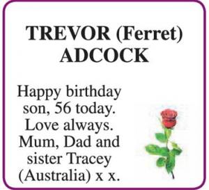 TREVOR ADCOCK