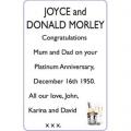 JOYCE and DAVID MORLEY