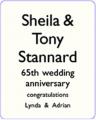 Sheila - Tony Stannard